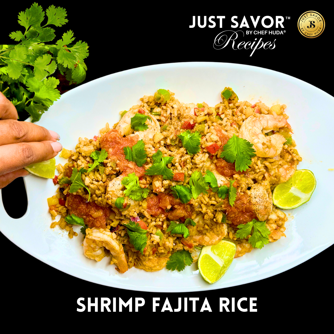 SHRIMP FAJITA RICE | JUST SAVOR RECIPES