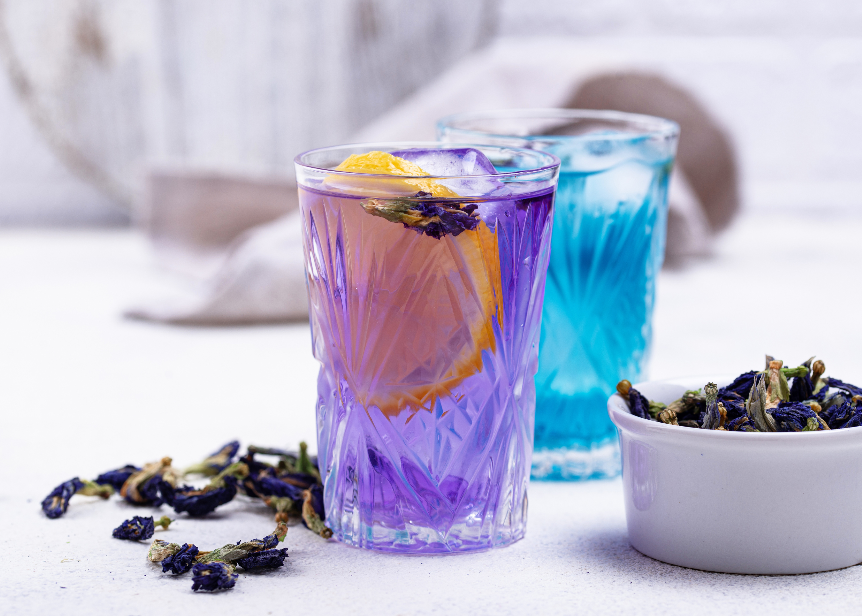 Mango Sapphire Blue Infusion Tea